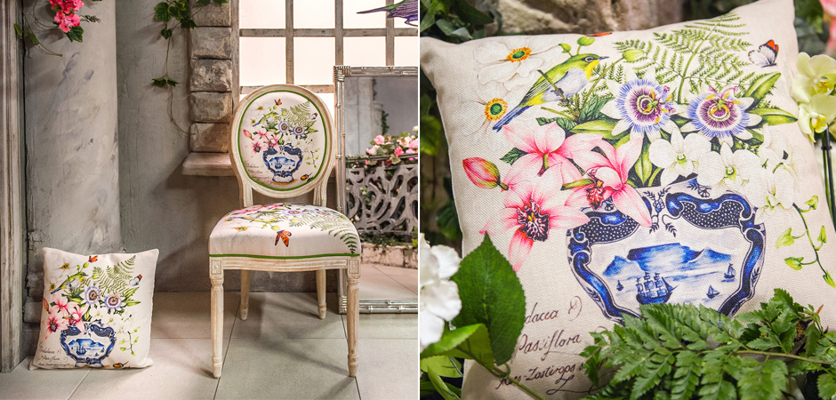 Декоративная подушка Exotic Bouquet Pillow Декоративная подушка Exotic Bouquet Pillow - Loft-Concept в Саратове