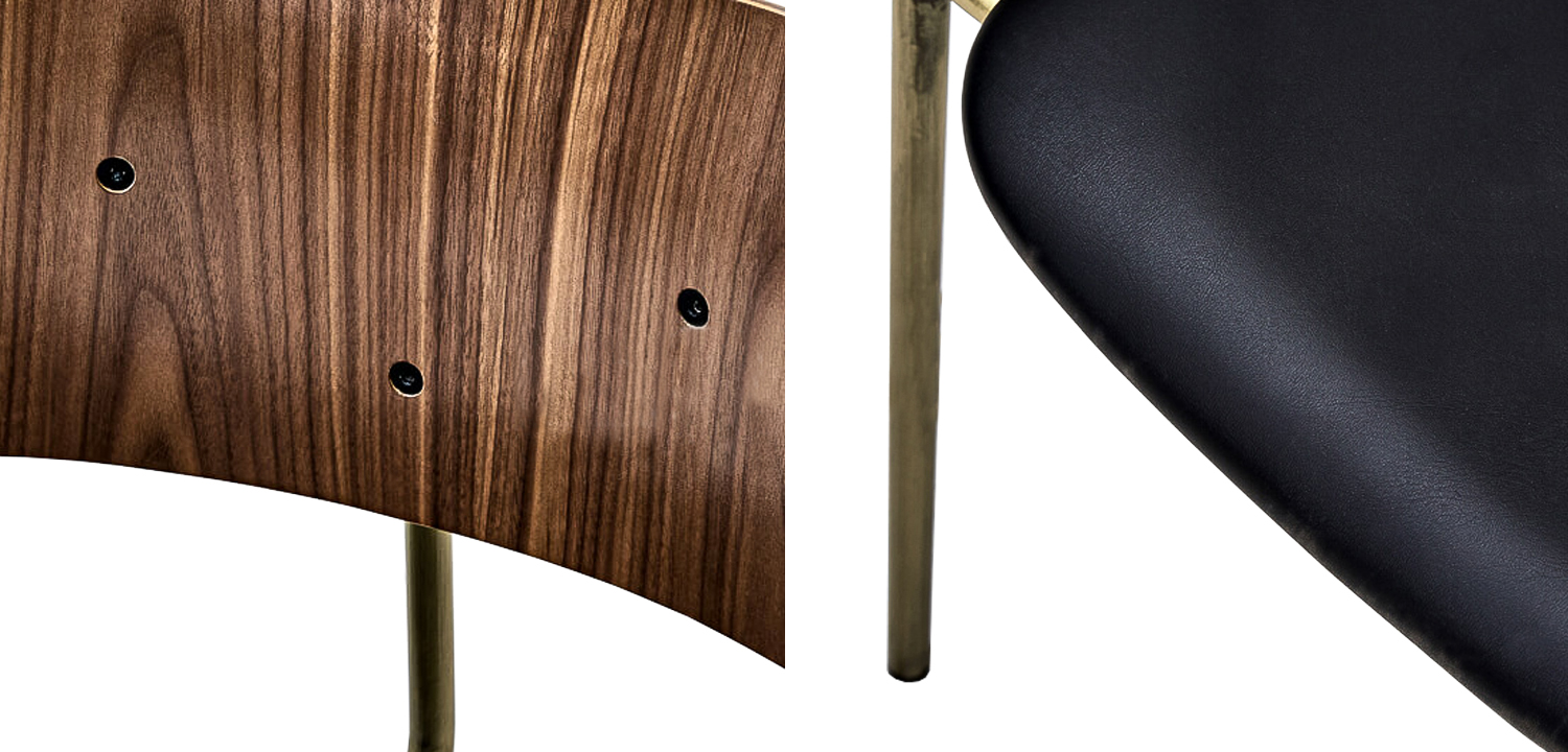 Стул Pilar Loft Stool black - фото