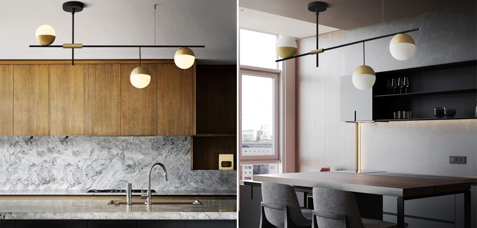Люстра Balls white & brass 3 Люстра Balls white & brass 3 - Loft-Concept в Саратове