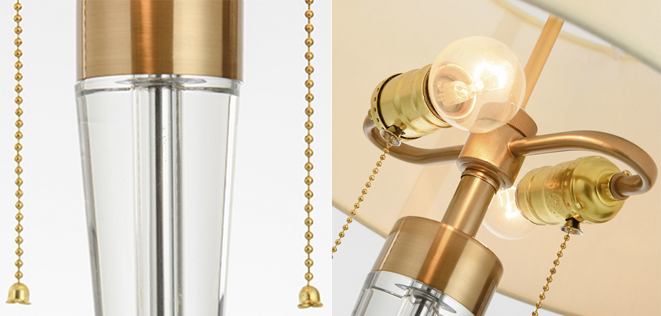 Настольная лампа Transparent Atlant Table lamp Настольная лампа Transparent Atlant Table lamp - Loft-Concept в Саратове