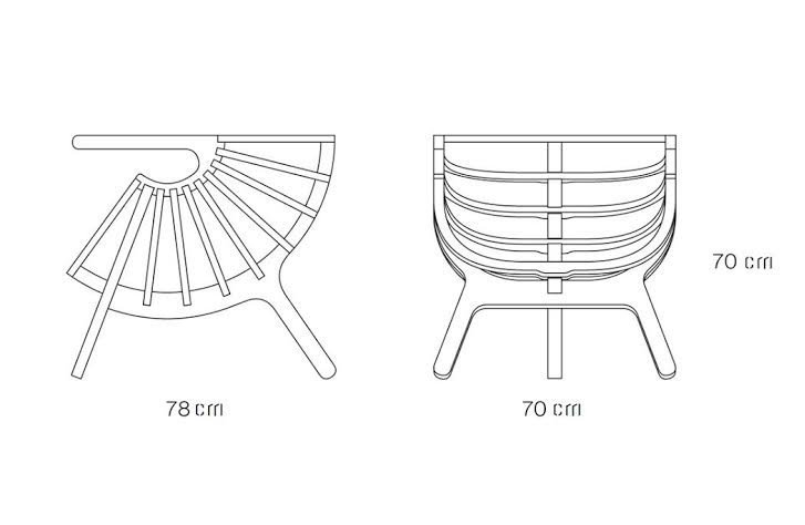 Кресло W_01 design Marco Sousa Santos в Саратове