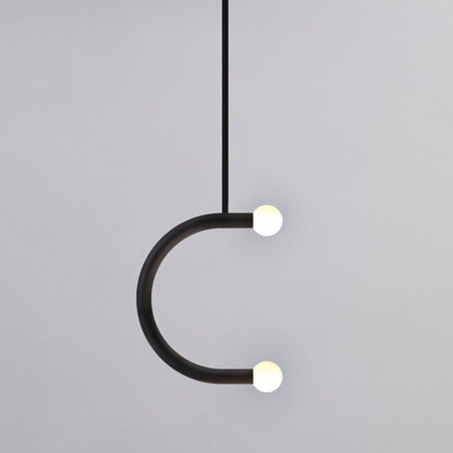 Подвесной светильник Bower Studios ingle Pendant C Light Черный в Саратове | Loft Concept 