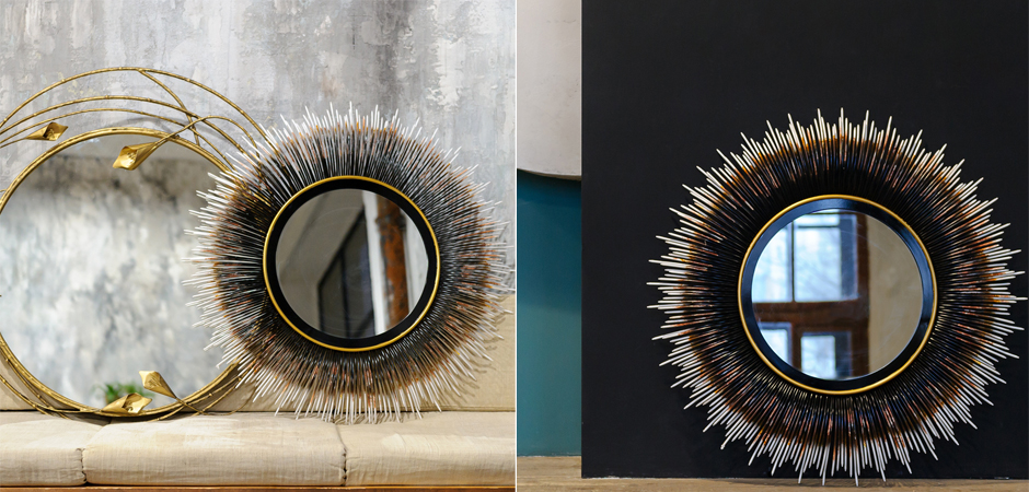 Зеркало Black Sun Mirror Зеркало Black Sun Mirror - Loft-Concept в Саратове