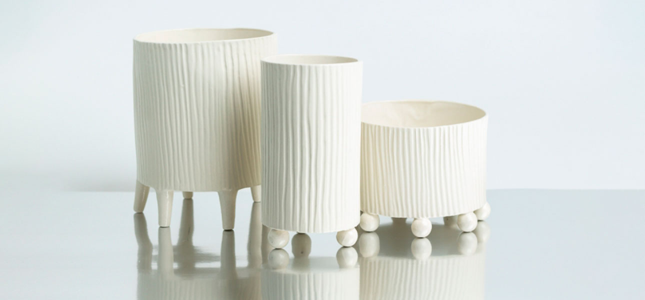 Кашпо "Мончи" высокое - фото