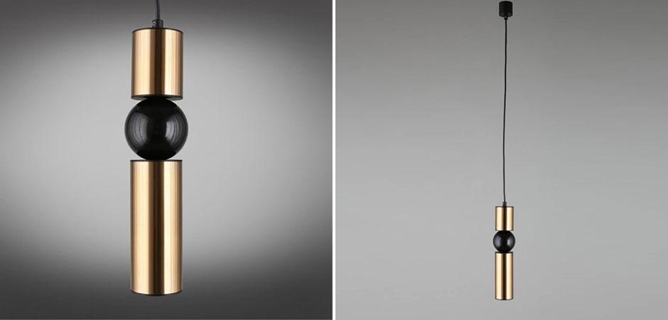 Подвесной светильник Lee Broom Fulcrum Черный и Золото Подвесной светильник Lee Broom Fulcrum Черный и Золото - Loft-Concept в Саратове