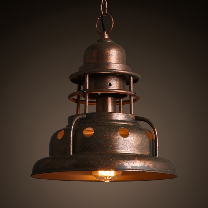 Люстра Old Copper Pendant Медь в Саратове | Loft Concept 