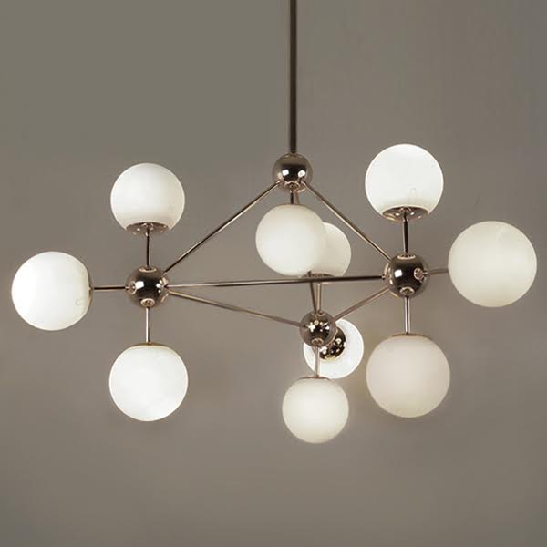 Люстра Modo Chandelier White Glass Люстра Modo Chandelier White Glass в Саратове | Loft Concept