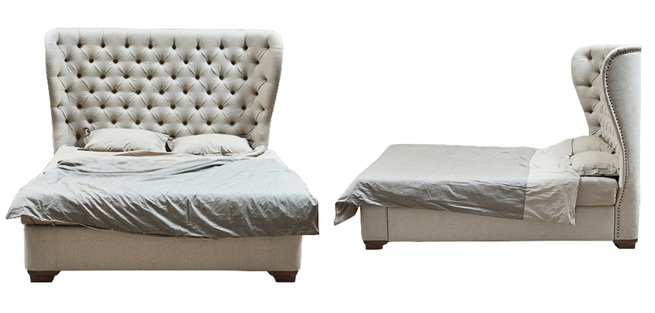Кровать Aivengo Bed White Кровать Aivengo Bed White - Loft-Concept в Саратове