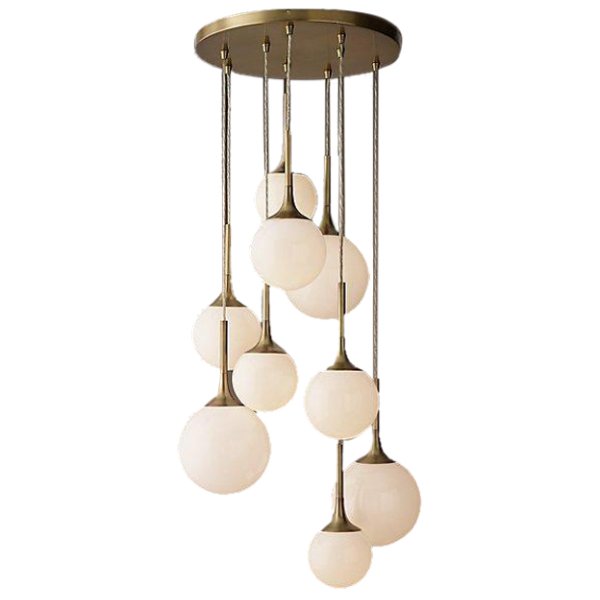 Люстра Restoration Hardware Whitney Chandelier   Латунь в Саратове | Loft Concept 