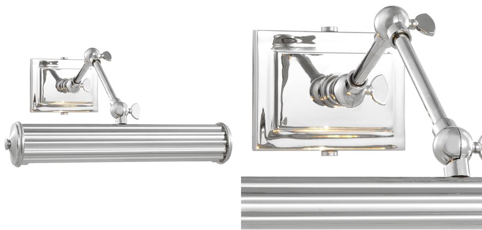 Бра Eichholtz Wall Lamp Luca S Nickel Бра Eichholtz Wall Lamp Luca S Nickel - Loft-Concept в Саратове