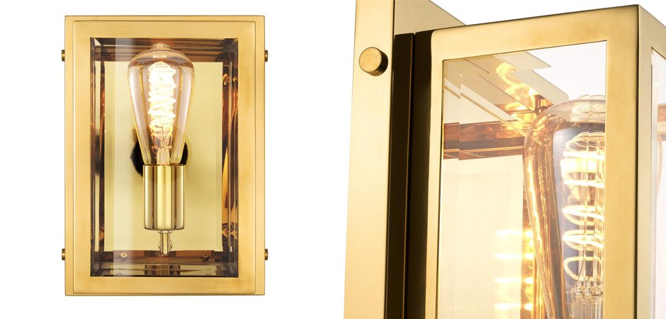 Бра Eichholtz Wall Lamp Odeon Gold Бра Eichholtz Wall Lamp Odeon Gold - Loft-Concept в Саратове