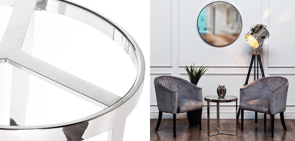 Приставной стол Neoclassic Tee Silver Приставной стол Neoclassic Tee Silver - Loft-Concept в Саратове