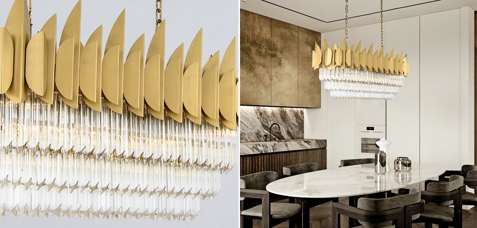 Подвесной светильник KEBO KING CHANDELIER Rectangle Подвесной светильник KEBO KING CHANDELIER Rectangle - Loft-Concept в Саратове