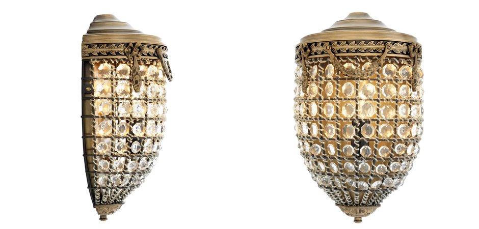 Бра Eichholtz Wall Lamp Emperor Brass - Loft-Concept в Саратове