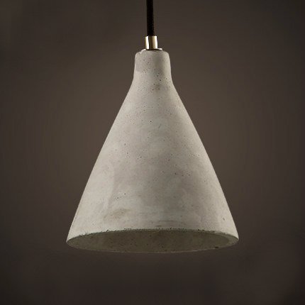 Подвесной светильник Art Concrete Pendant №5 Серый в Саратове | Loft Concept 