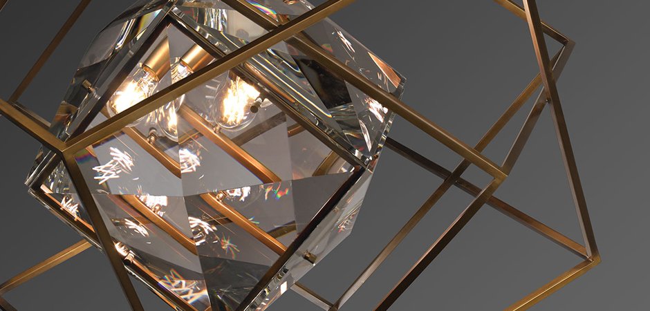 Подвесной светильник Jonathan Browning Studios CAMUS CHANDELIER Подвесной светильник Jonathan Browning Studios CAMUS CHANDELIER - Loft-Concept в Саратове