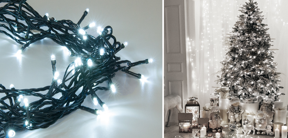 Интерьерная Гирлянда Белые диоды - Loft-Concept в Саратове