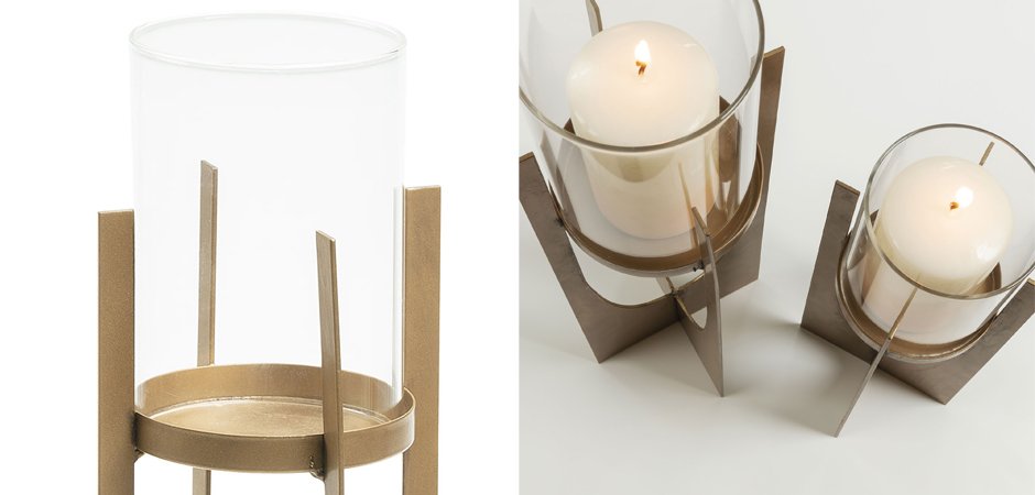 Комплект из 2-х подсвечников Coasters Комплект из 2-х подсвечников Coasters - Loft-Concept в Саратове
