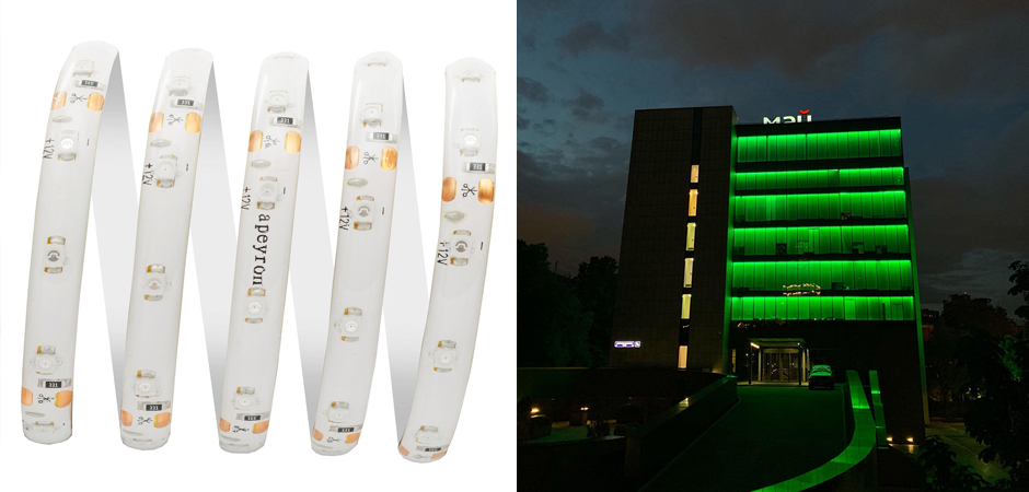 Светодиодная влагозащищенная лента 4,8W/m 60LED/m 3528SMD зеленый Светодиодная влагозащищенная лента 4,8W/m 60LED/m 3528SMD зеленый - Loft-Concept в Саратове