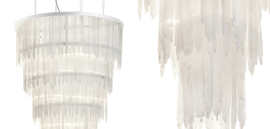 Люстра LAMP SELENITE ROUND chromium 80 Люстра LAMP SELENITE ROUND chromium 80 - Loft-Concept в Саратове