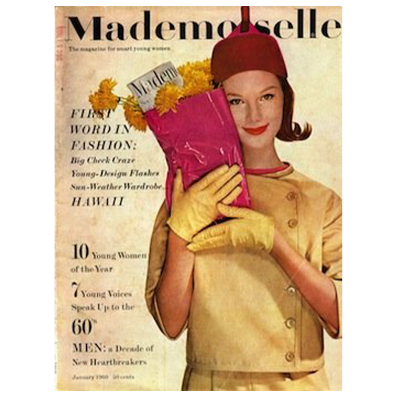 Постер Mademoiselle Cover 1960 January  в Саратове | Loft Concept 