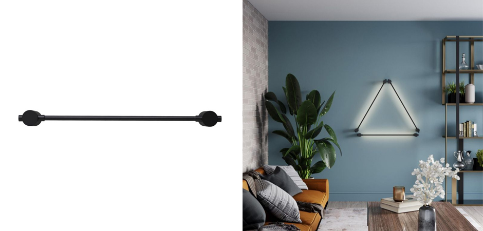 Черное светодиодное бра Trumpet tube Черное светодиодное бра Trumpet tube - Loft-Concept в Саратове