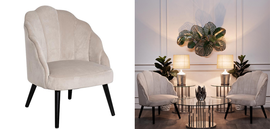 Кресло FolioFlower Armchair beige Кресло FolioFlower Armchair beige - Loft-Concept в Саратове