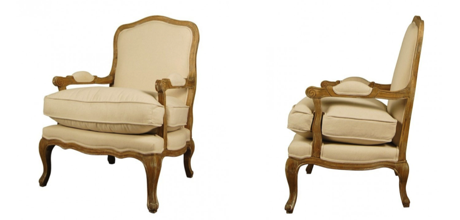 Кресло French Provence ArmChair Shebbi Light Кресло French Provence ArmChair Shebbi Light - Loft-Concept в Саратове