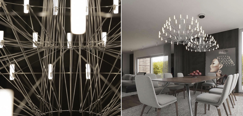 Люстра Moooi Coppelia Nickel Люстра Moooi Coppelia Nickel - Loft-Concept в Саратове