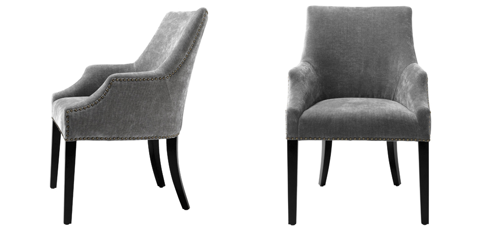Стул Eichholtz Dining Chair Legacy grey Стул Eichholtz Dining Chair Legacy grey - Loft-Concept в Саратове