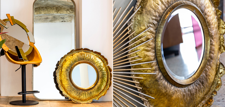 Зеркало Chlodio Golden Petals Mirror Зеркало Chlodio Golden Petals Mirror - Loft-Concept в Саратове