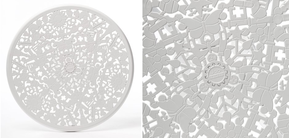 Обеденный стол Seletti Industry Collection ALUMINIUM TABLE – WHITE Обеденный стол Seletti Industry Collection ALUMINIUM TABLE – WHITE - Loft-Concept в Саратове