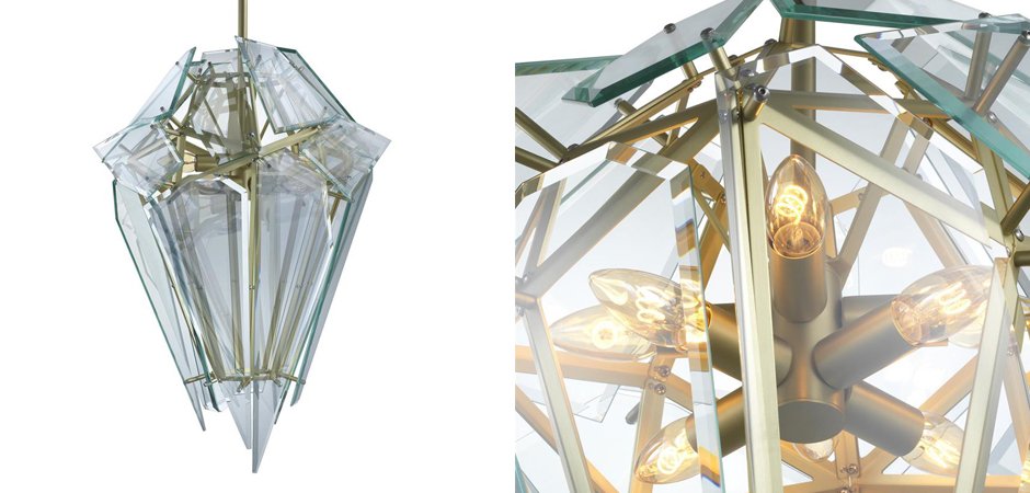 Люстра Chandelier Shard gold Люстра Chandelier Shard gold - Loft-Concept в Саратове