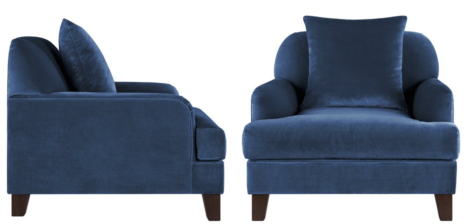 Кресло Grace Deep Blue Кресло Grace Deep Blue - Loft-Concept в Саратове