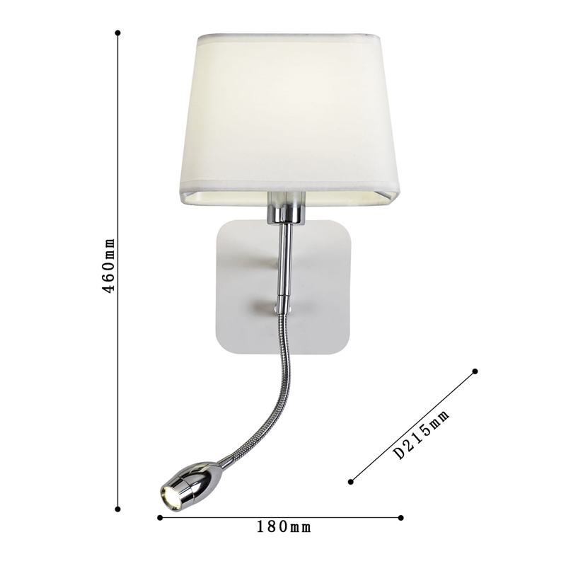 Бра с абажуром и гибким спотом Trumpet Lamp Бра с абажуром и гибким спотом Trumpet Lamp в Саратове