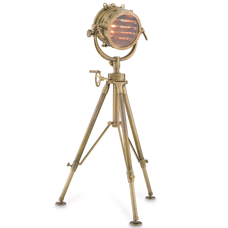 Торшер Eichholtz Floor Lamp Royal Master Sealight Brass Латунь в Саратове | Loft Concept 