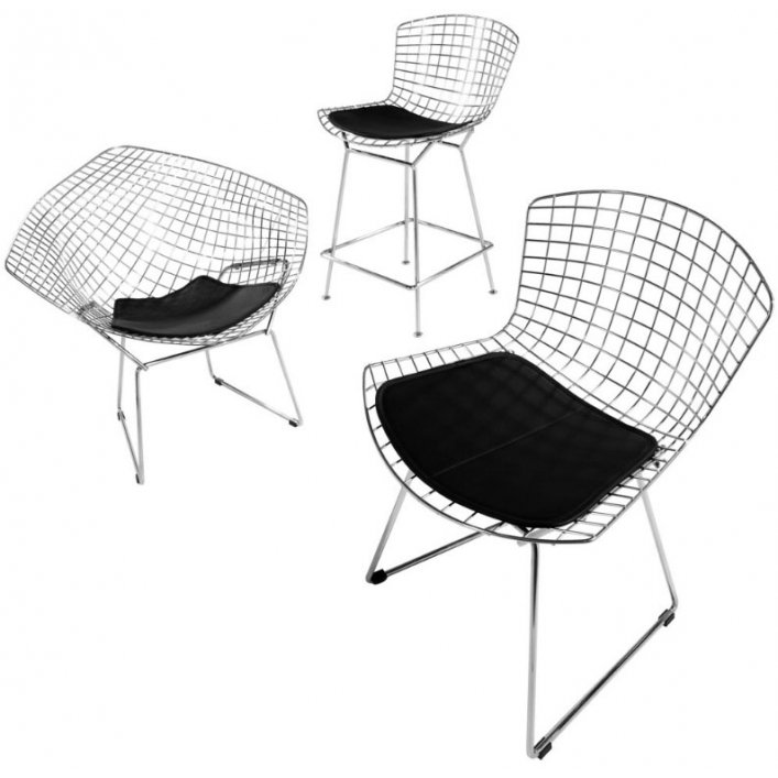 Барный стул Bertoia Barstool