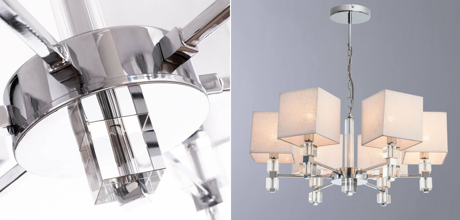 Люстра Tradonico Chandelier Chromium Люстра Tradonico Chandelier Chromium - Loft-Concept в Саратове