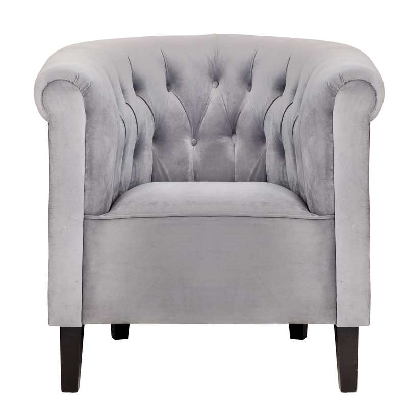 Кресло Cesare Armchair grey Серый (Gray) в Саратове | Loft Concept 