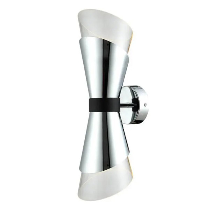 Бра Edson Silver Wall Lamp Серебряный Бра Edson Silver Wall Lamp Серебряный в Саратове | Loft Concept