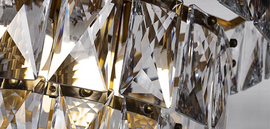 Люстра Tiers Crystal Light Chandelier brass 7 Люстра Tiers Crystal Light Chandelier brass 7 - Loft-Concept в Саратове