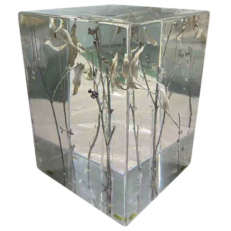 Столик из прозрачного акрила Clear Crystal Display Pedestal with Branches II Прозрачный Столик из прозрачного акрила Clear Crystal Display Pedestal with Branches II Прозрачный в Саратове | Loft Concept