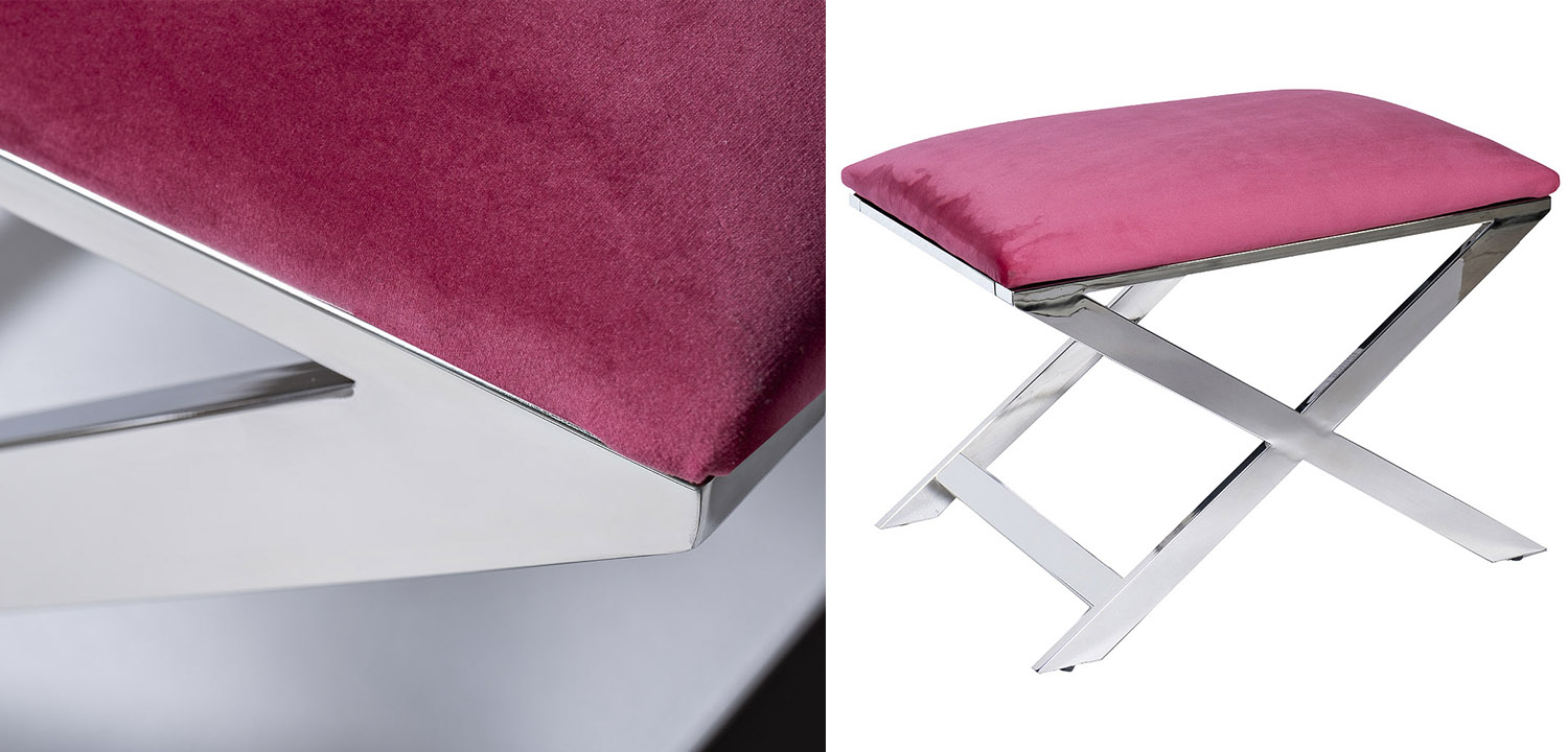 Пуф Puf Pink Velor - фото