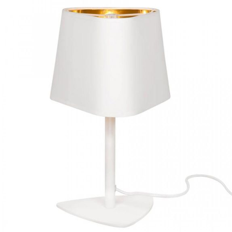 Настольная Лампа Designheure Lighting Table Lamp White Белый Золотой в Саратове | Loft Concept 