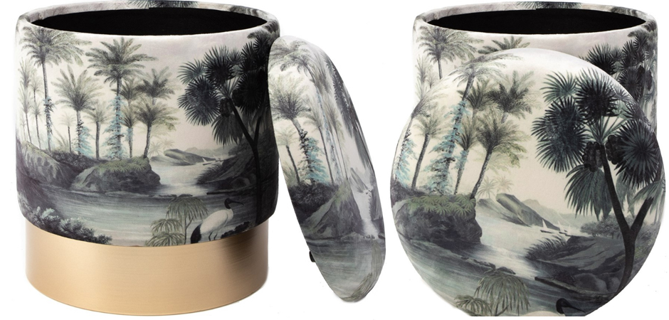 Пуф PUF Jungle Print river&tree small Пуф PUF Jungle Print river&tree small - Loft-Concept в Саратове