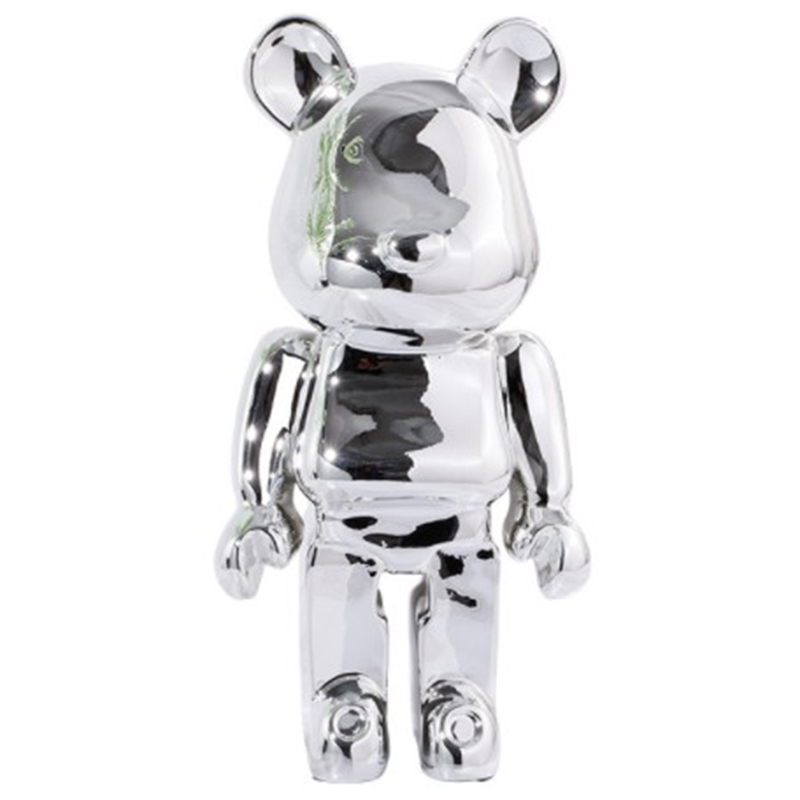 Статуэтка Bearbrick Silver Серебряный в Саратове | Loft Concept 