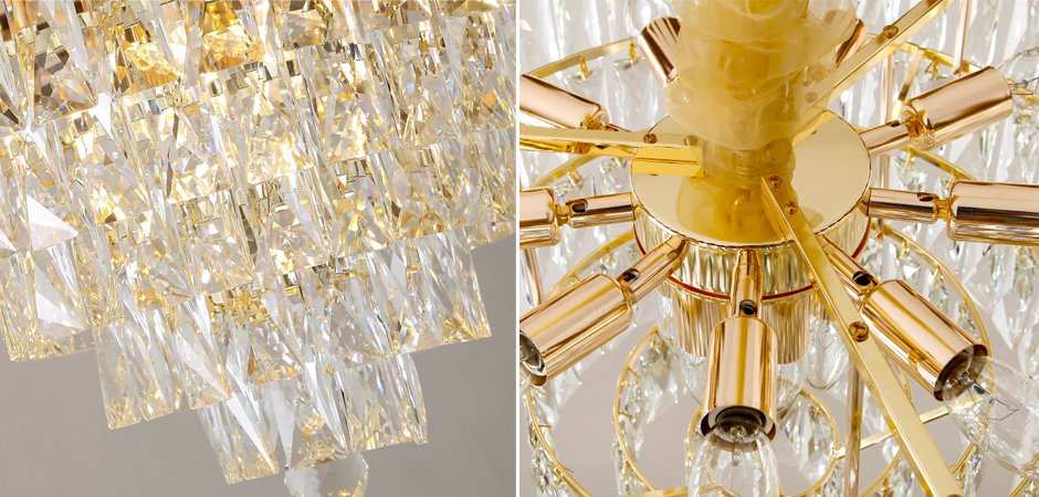 Подвесной светильник KEBO KING CHANDELIER six cascades Подвесной светильник KEBO KING CHANDELIER six cascades - Loft-Concept в Саратове