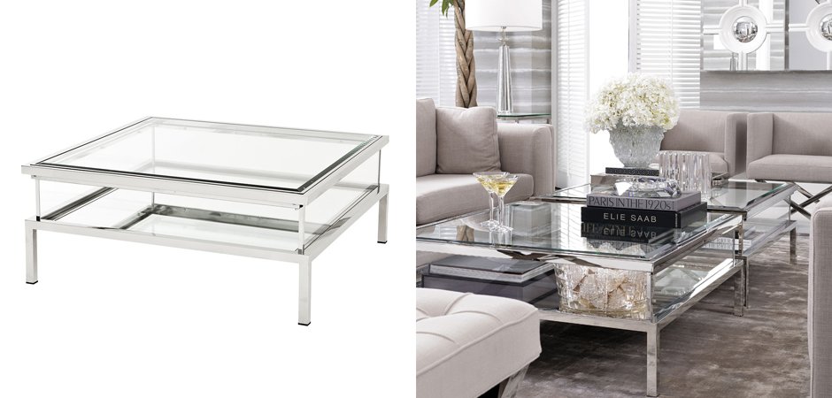 Журнальный стол Eichholtz Coffee Table Harvey Журнальный стол Eichholtz Coffee Table Harvey - Loft-Concept в Саратове