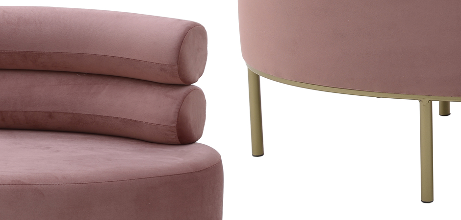 Кушетка Fening Lounge Pink Кушетка Fening Lounge Pink - Loft-Concept в Саратове