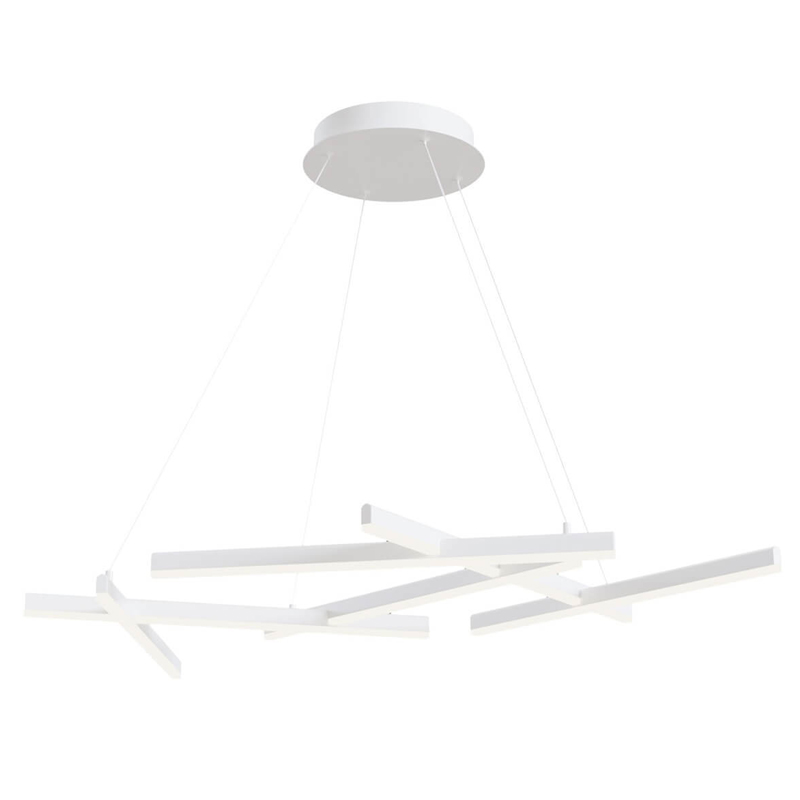 Люстра Smeragde Light Chandelier white Белый в Саратове | Loft Concept 